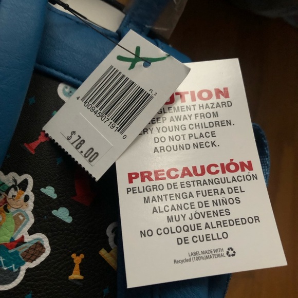 Disney Loungefly Parks backpack New - Picture 5 of 7